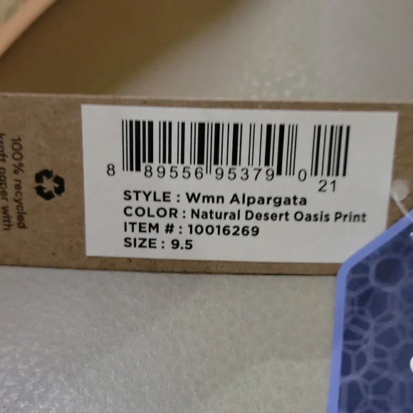 Toms 9.5 Ortholite Desert Oasis - Picture 6 of 6